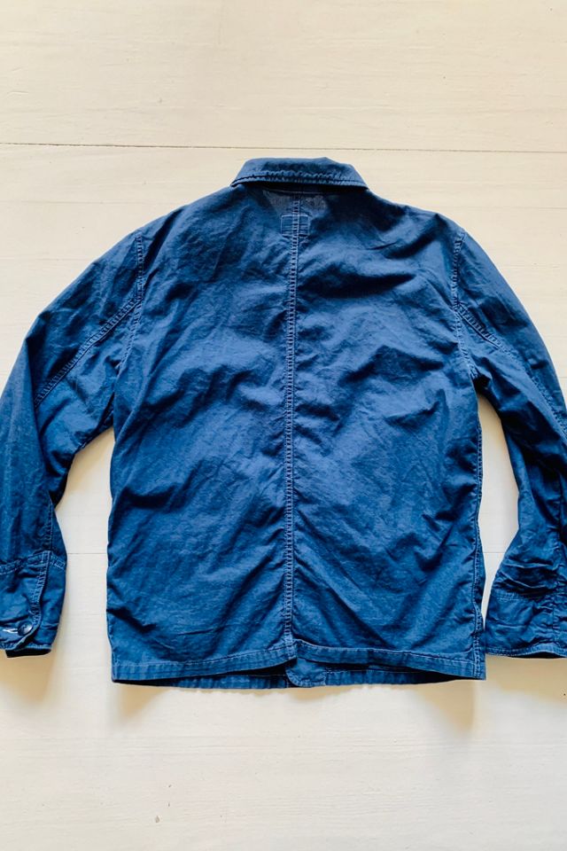 Vintage Blue Workwear Jacket Selected By Atlantic Vintage #1