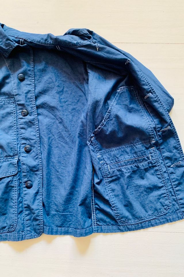 Vintage Blue Workwear Jacket Selected By Atlantic Vintage #3