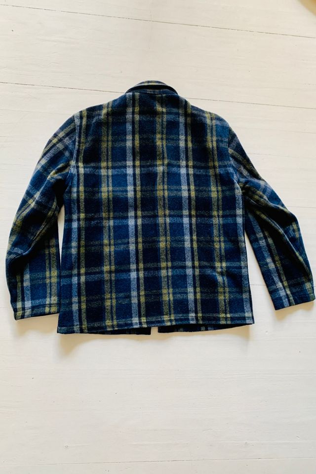 Vintage Wool Plaid Jacket Selected By Atlantic Vintage #1