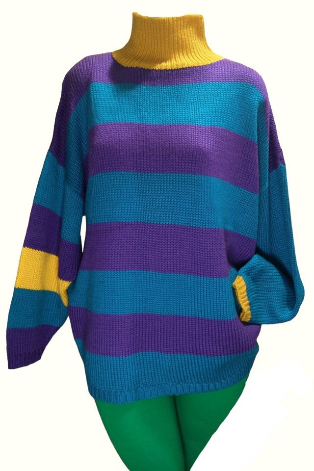 1980s Esprit Color Block Sweater Selected by Garbage Soup #1