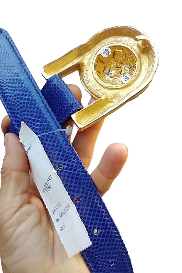 1990s Cabochon Buckle Belt Selected by Garbage Soup #2