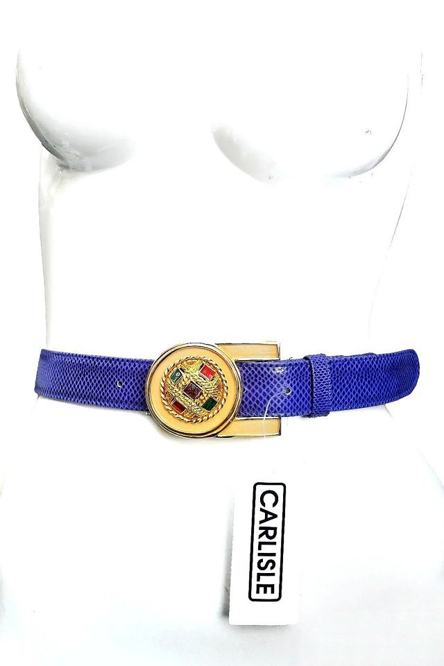 1990s Cabochon Buckle Belt Selected by Garbage Soup #3