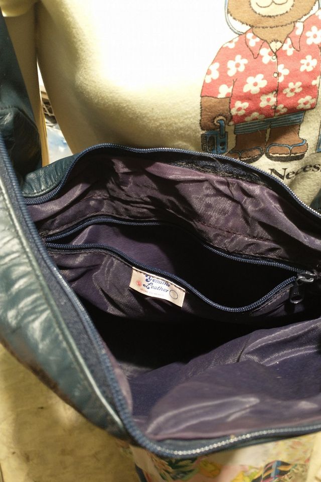 1980s Slouchy Leather Bag Selected by Garbage Soup #3