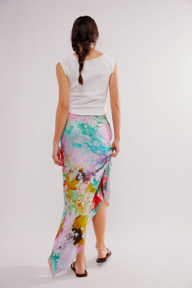 Anna Sui Shangri-La Aysmmetrical Skirt #1