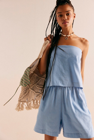 Gotta Have It Cotton-Linen Co-Ord by free-est at Free People in Blue Bell, Size: Small