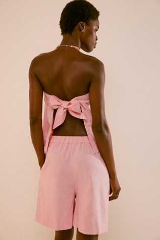 Gotta Have It Cotton-Linen Co-Ord by free-est at Free People in Orchid Pink, Size: Small