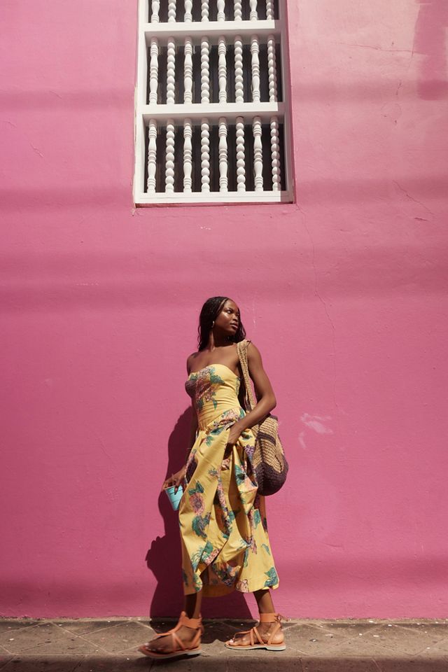 Bed Of Flowers Midi Dress #5