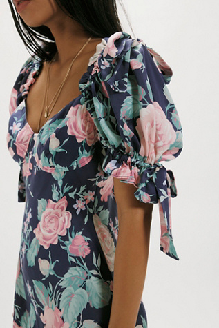 Selkie The Poet Printed Slip Dress at MarketFair Shoppes in Princeton, NJ