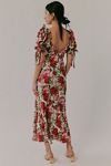 Selkie The Poet Printed Slip Dress
