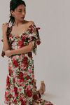 Selkie The Poet Printed Slip Dress