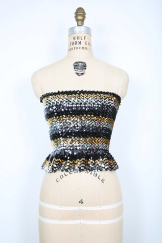 Cross Over, Peplum Style Top with Gold Buckle Detail 742 main image 1
