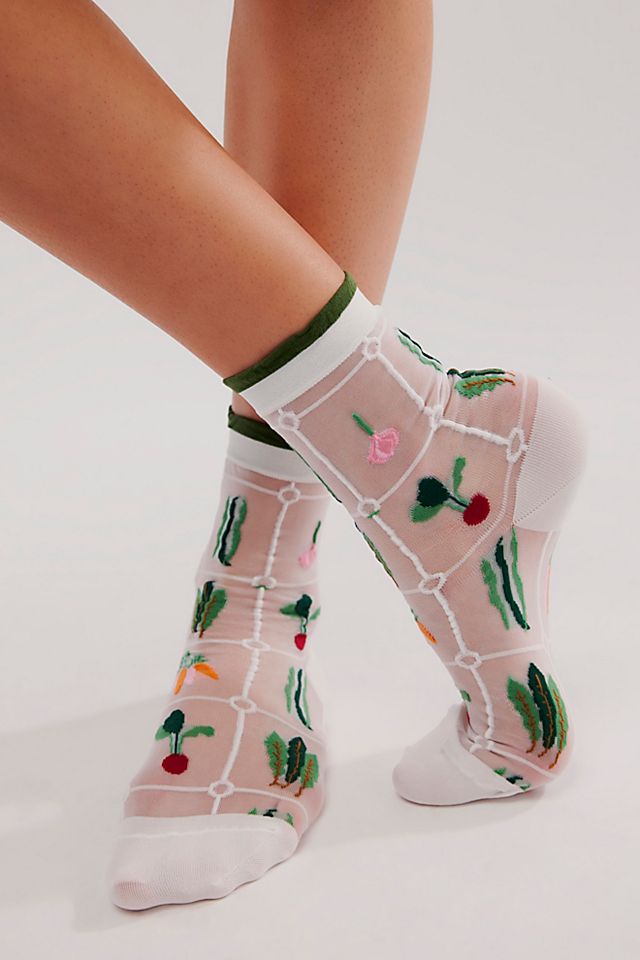 Farmers Market Sheer Socks