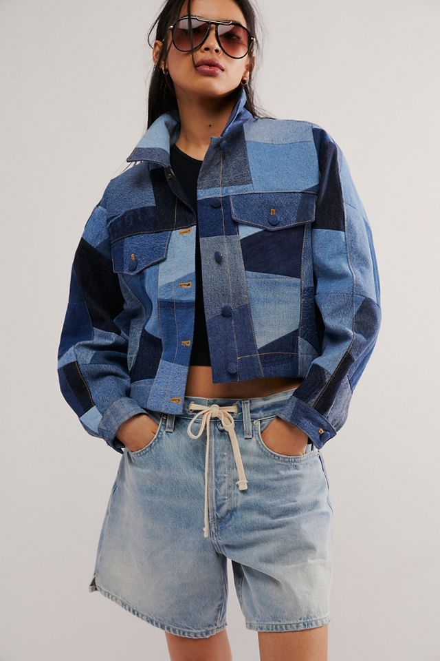 KSENIASCHNAIDER Reworked Denim Jacket | Free People UK