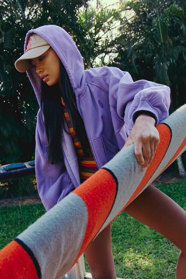 Free people zip up hoodie sale