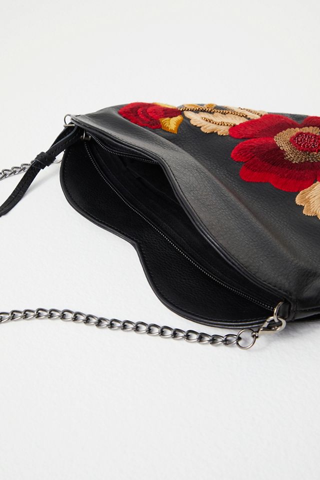 Heart Beat Embellished Crossbody #3