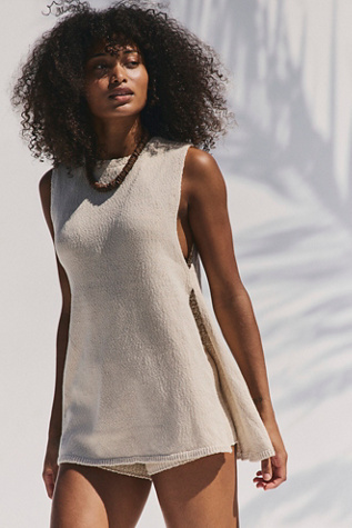 Miranda Sweater Co-Ord by free-est at Free People in Wet Plaster, Size: Medium