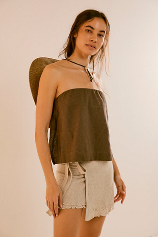 Rhodes Linen Sweater Skirt product page