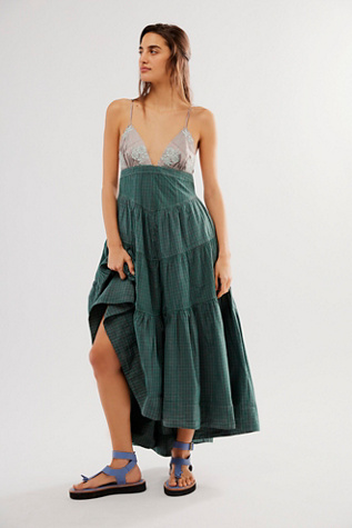 Free people outlet messenger midi dress