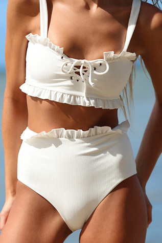 Citrine Swim Ivy Reversible Bikini Top