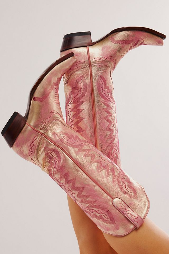 Peyton Metallic Cowboy Boots #2