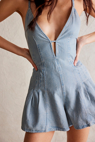 We The Free Nostalgia Ultra-Shortalls at Free People in Memories, Size: Large