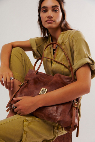 A. S.98 Hewitt Tote at Free People in Calvados