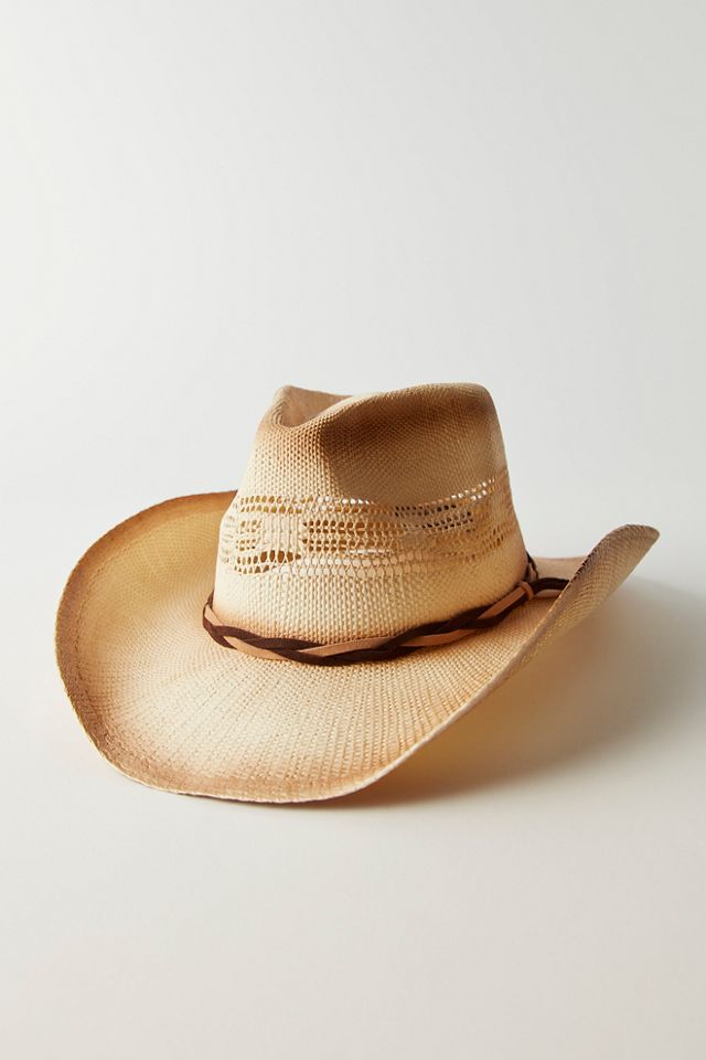 Chapeau de cowboy Distressed Desert #1