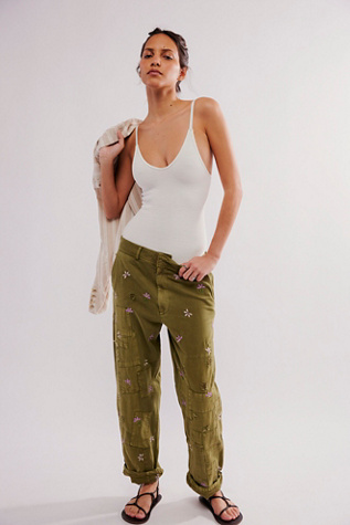 Posey Pants in Eggshell