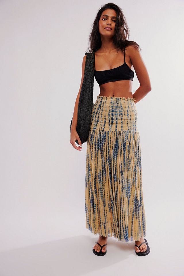 FP One Ravenna Printed Convertible Maxi Skirt | Free People