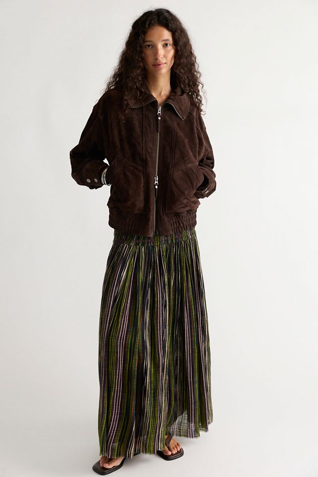 FP One Ravenna Printed Convertible Maxi Skirt #1