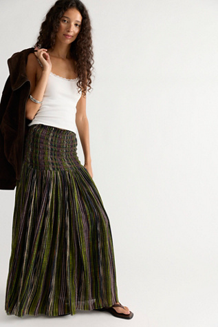 FP One Ravenna Printed Convertible Maxi Skirt