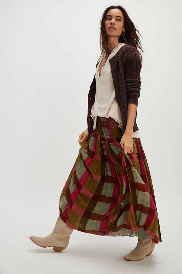 FP One Ravenna Printed Convertible Maxi Skirt #3