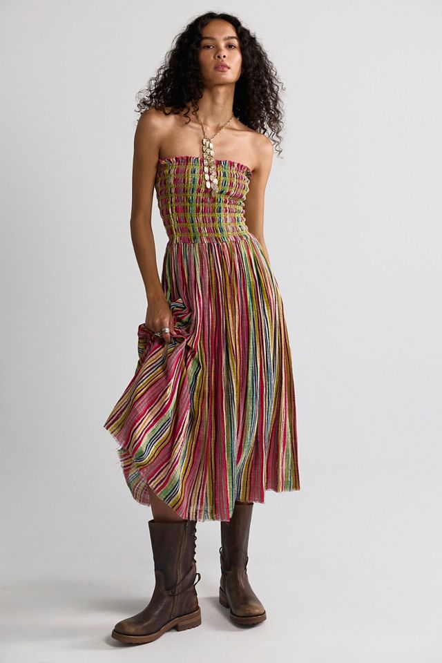 FP One Ravenna Printed Convertible Maxi Skirt #1