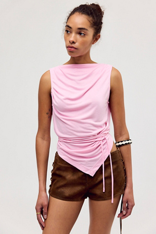 Geel Portia Top at Free People in Pink, Size: XS