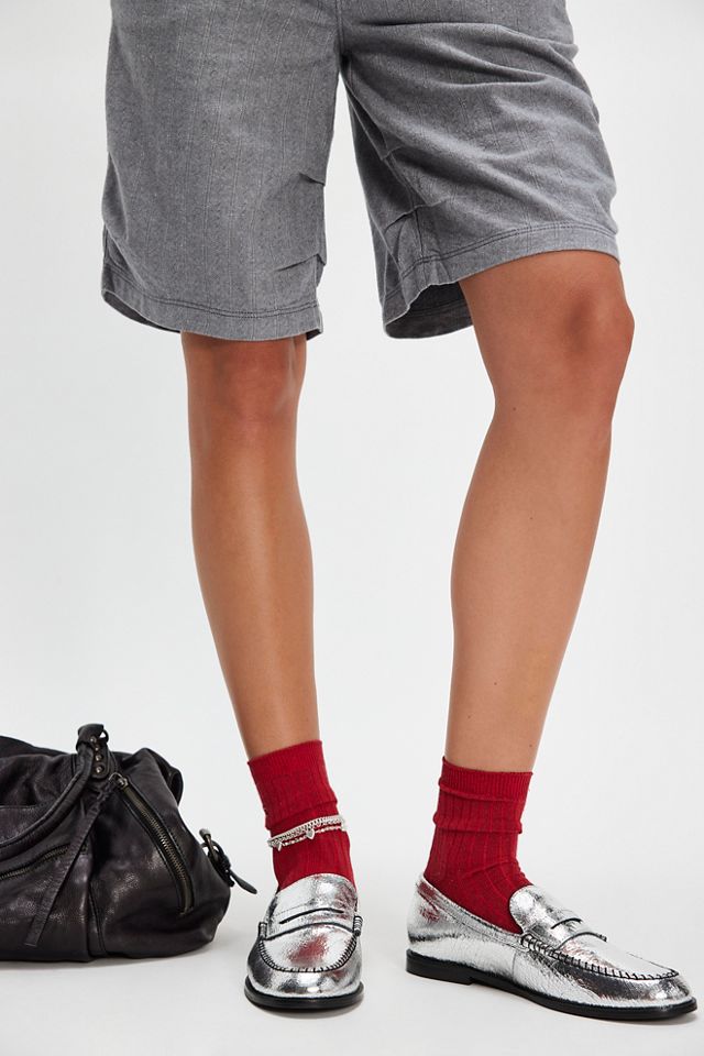 Blanket Stitch Loafers #2
