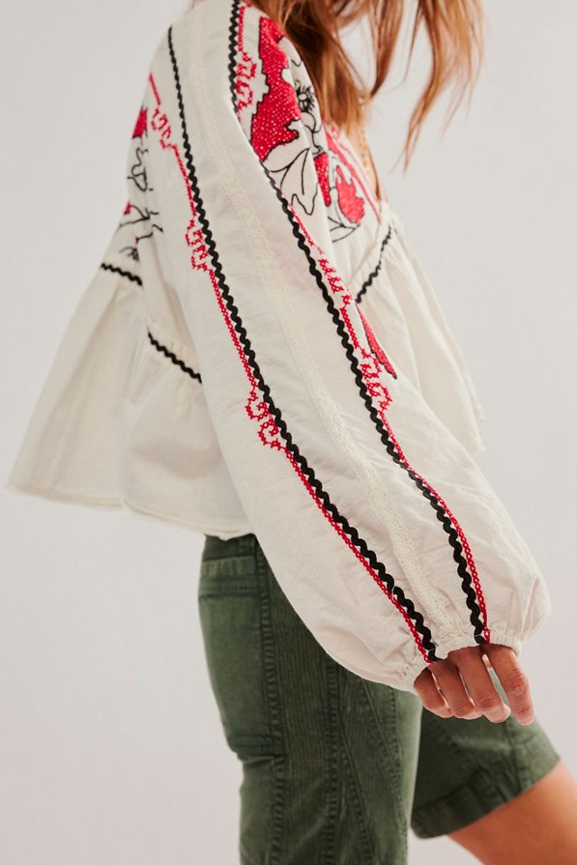 Bonnie Embroidered Top #2