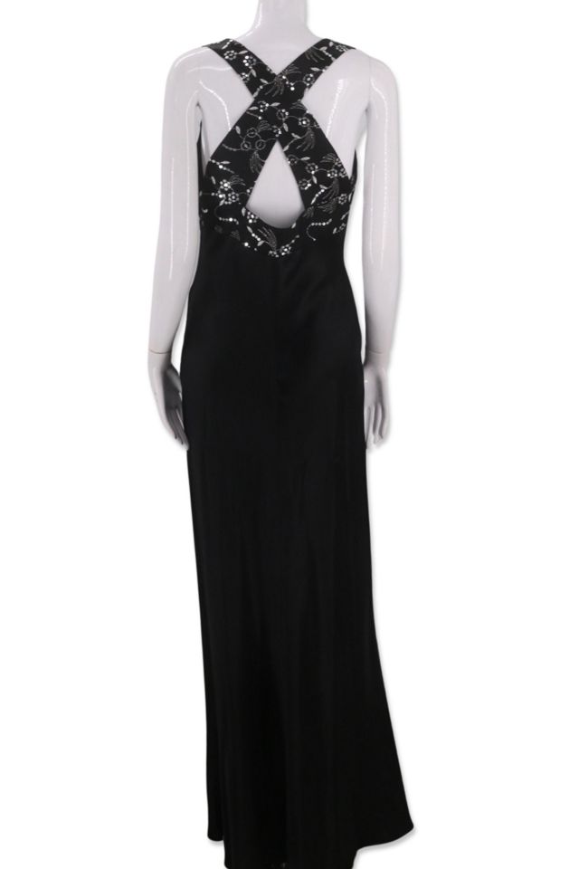 1990s Satin Sequin Slip Dress Selected By Ritual Vintage #2