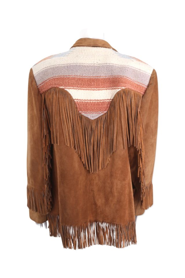 1980s Pioneer Wear Western Suede Fringe Jacket Selected By Ritual Vintage #2