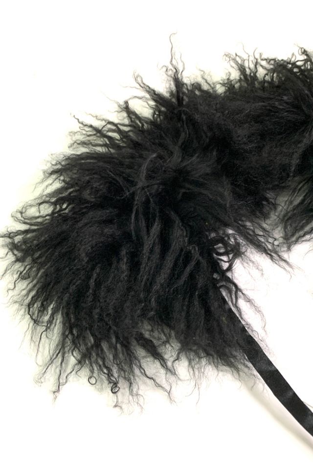 Vintage 1980s Fluffy Tie On Collar Selected by SharpLilTeeth #1