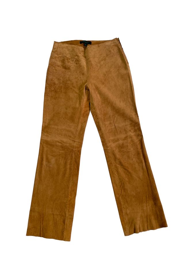 Vintage Y2K Suede Jacket & Flared Pants Set Selected by SharpLilTeeth #3