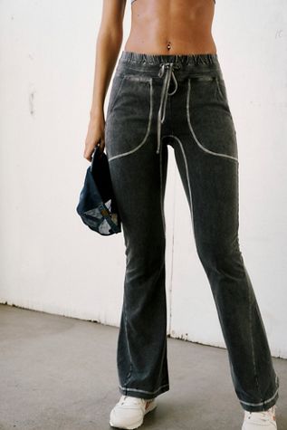 Nouveaux Pantalons Évasés Flow