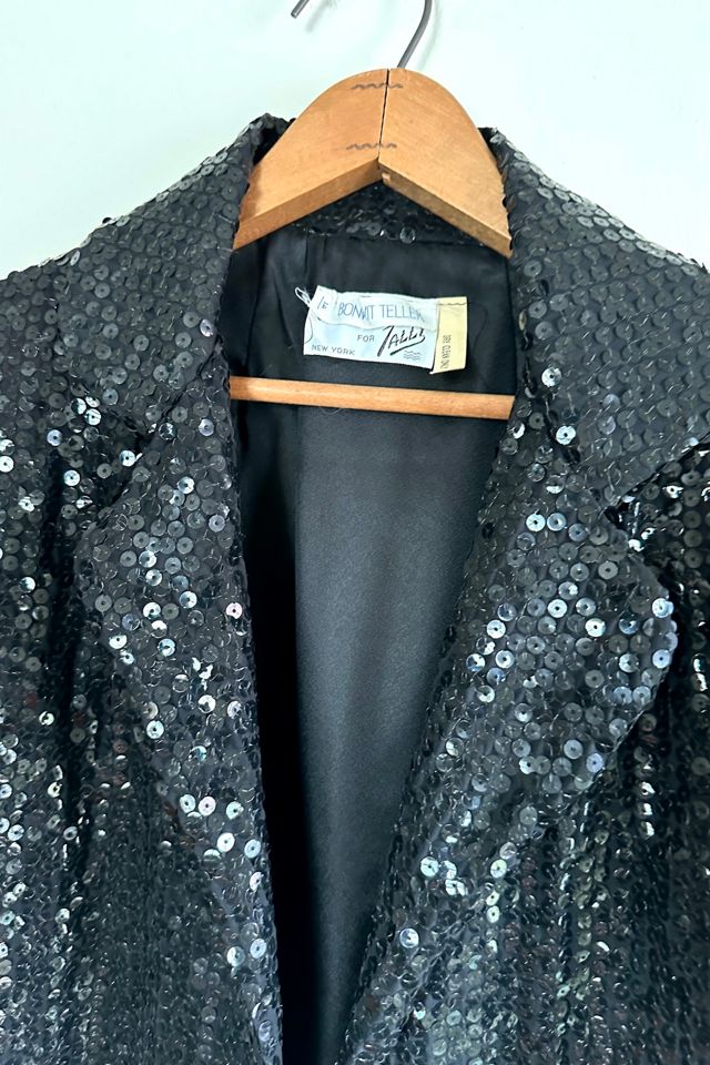 Vintage hot sale sequin blazer