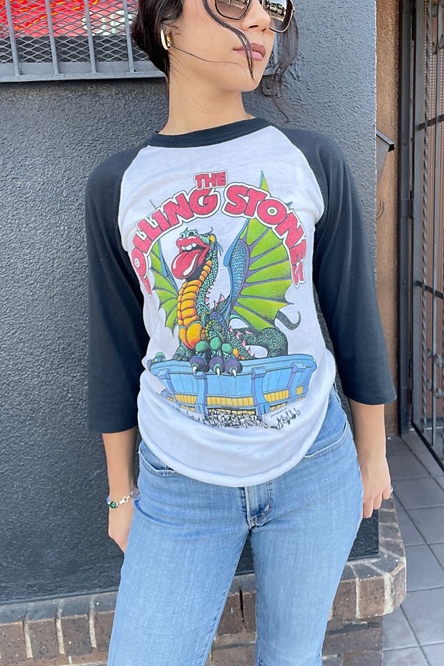 Vintage 1981 Rolling Stones Concert Raglan Tee Selected by Vintage 1981 Rolling Stones Concert Raglan Tee Selected by