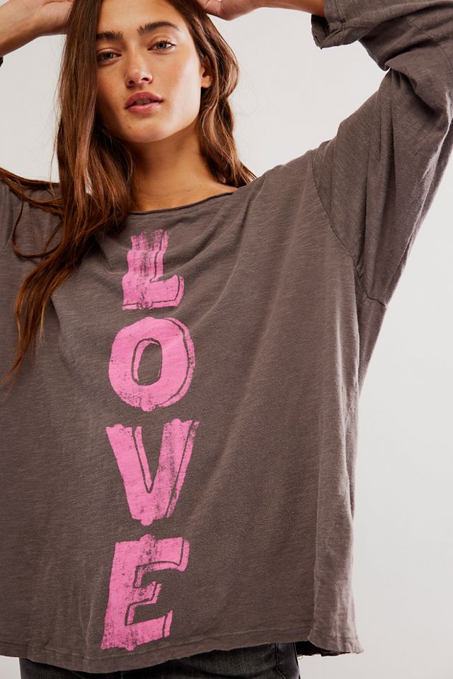 Magnolia Pearl Love Long-Sleeve Tee | Free People