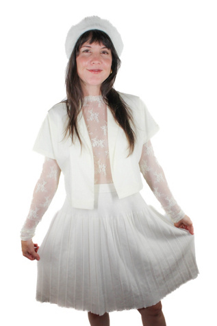 1980s Handmade Cropped Boxy Cardi Selected By Moons + Junes Vintage