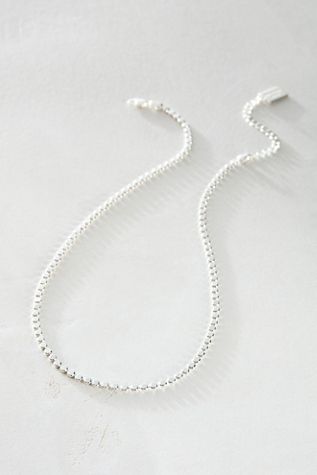 Square Crystal Double Necklace | Free People