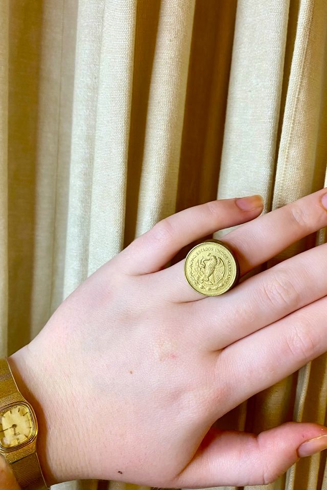 Bronze Coin Rings Selected by Nomad Vintage #1