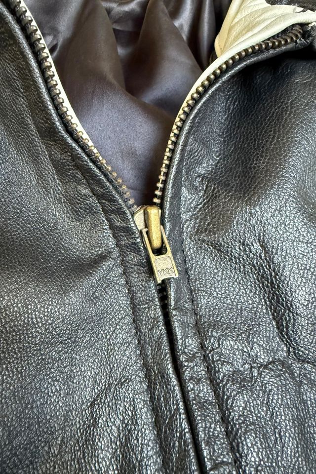 Vintage USA Leather Jacket Selected by Wax Plant #3