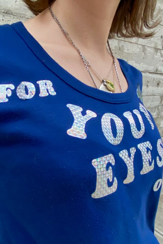 Vintage 1970’s “For Your Eyes Only” Baby Tee Selected by Nomad Vintage #1