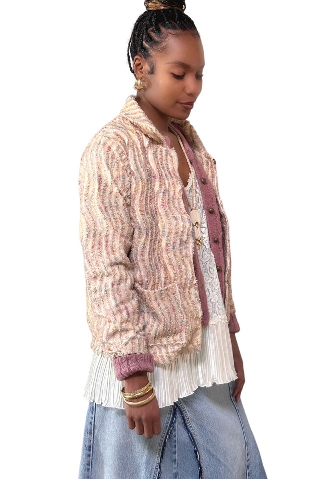 Vintage 1990's Sandy Chenille Jacket Selected By Afterlife Boutique #2